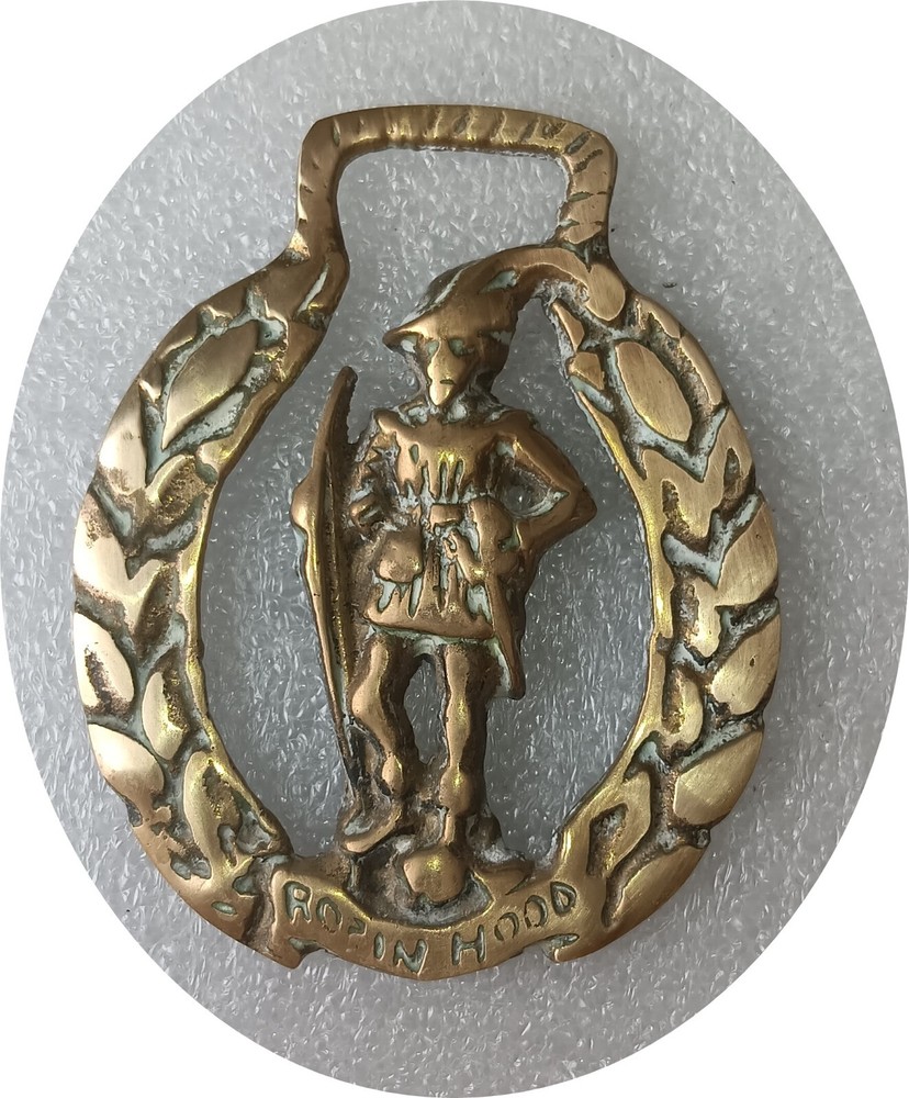 ROBIN HOOD  horse brass  (8185)