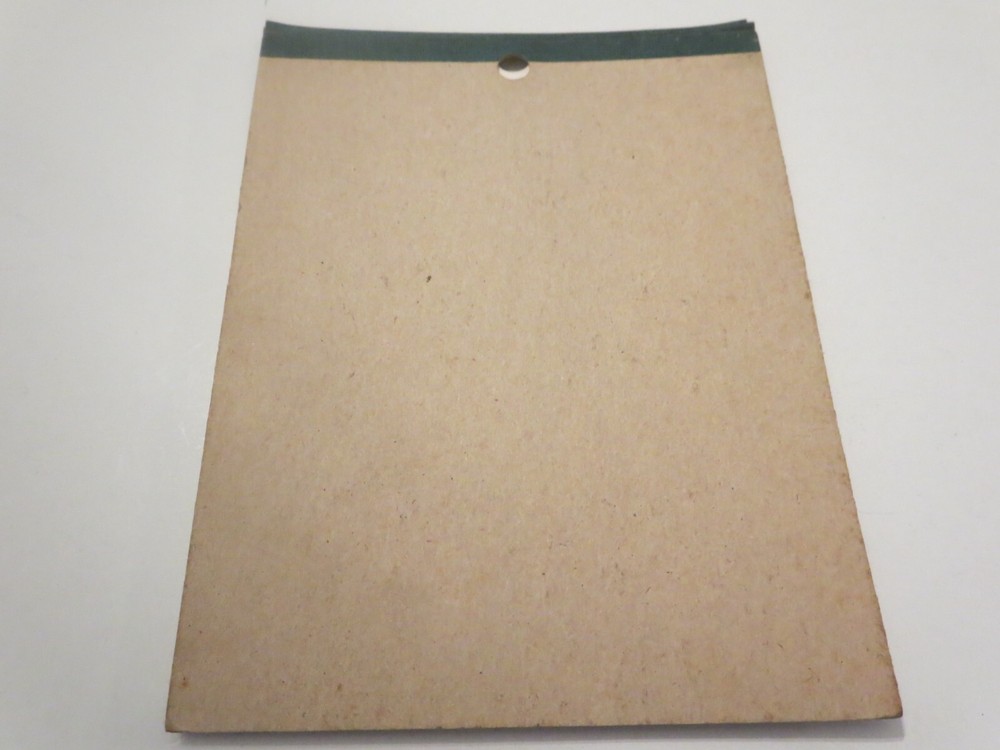Stuart Hall Vintage Stubby Pad circa 1955 used