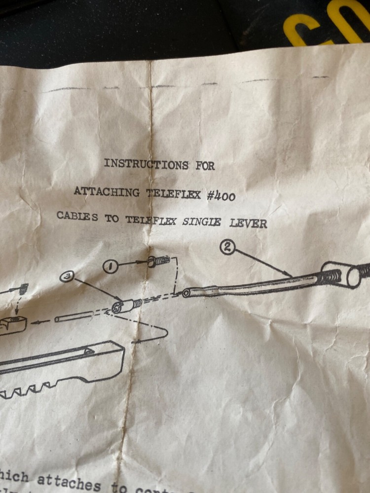 TELEFLEX 400 Series JE Adapter Kit 50912