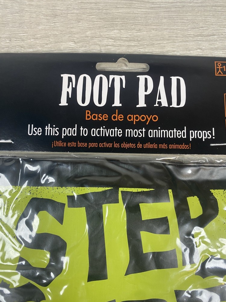Halloween Footpad Activator Animated Prop Step Here Foot Pad