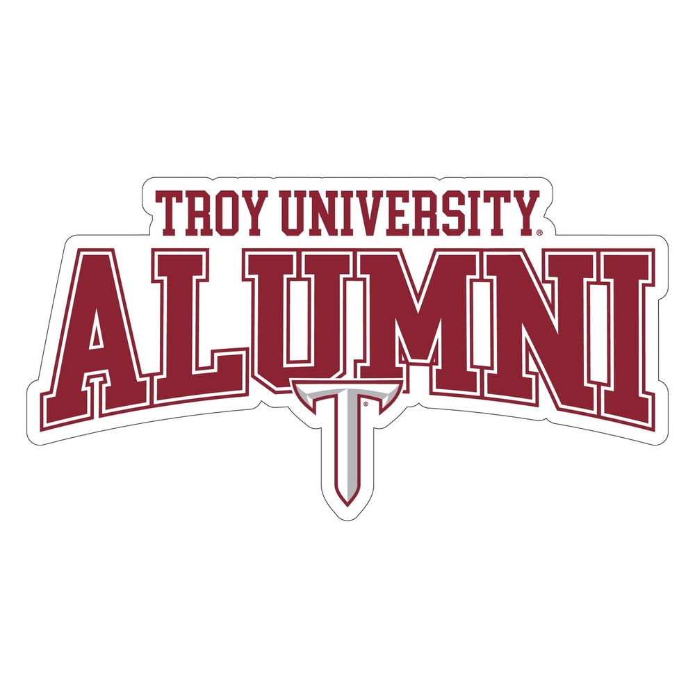 Troy University Laser Cut Alumni Vinyl Sticker/Magnet