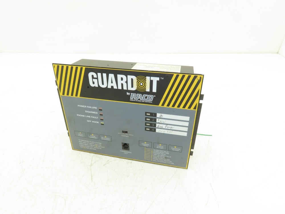 RACO Guard It Automatic Dialing Remote Alarms And Controls Monitoring System
