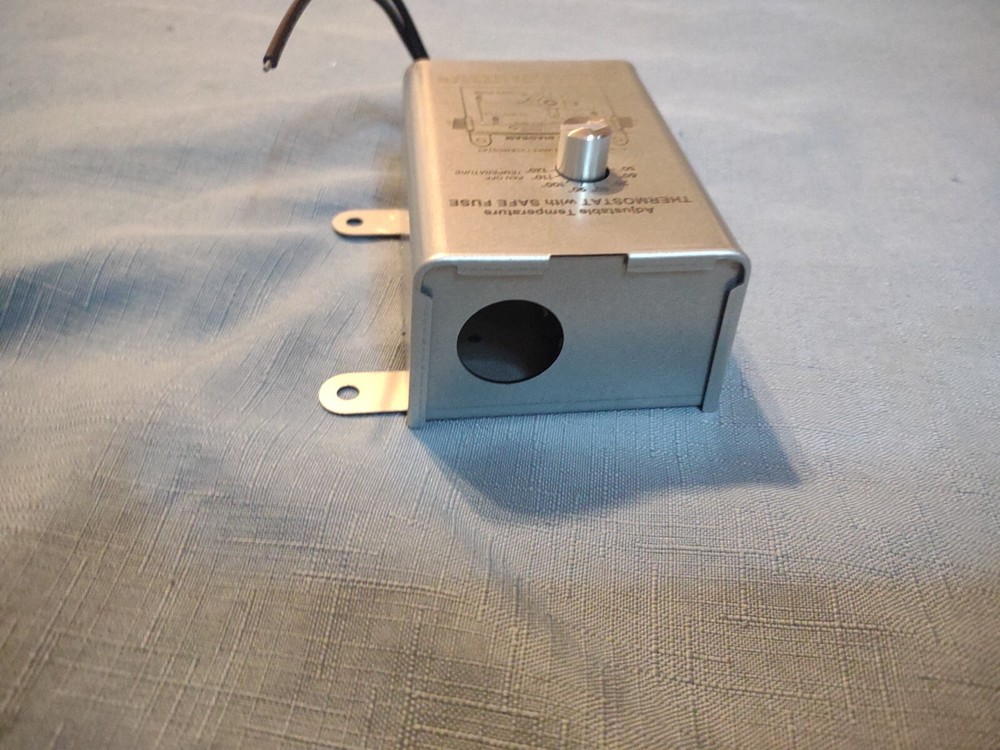 Adjustable Temperature Thermostat W/ Fuse Replaceable New FS