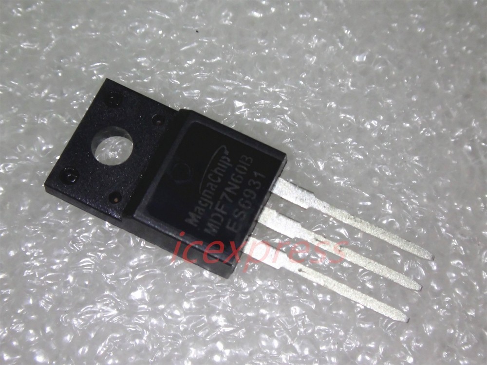 10PCS MDF7N60B TO-220F