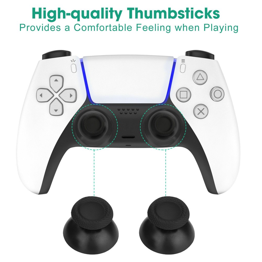 10 in 1Thumb Grip Buttons Pry Tool Replacement Kit For Sony PS5 V1 Controller