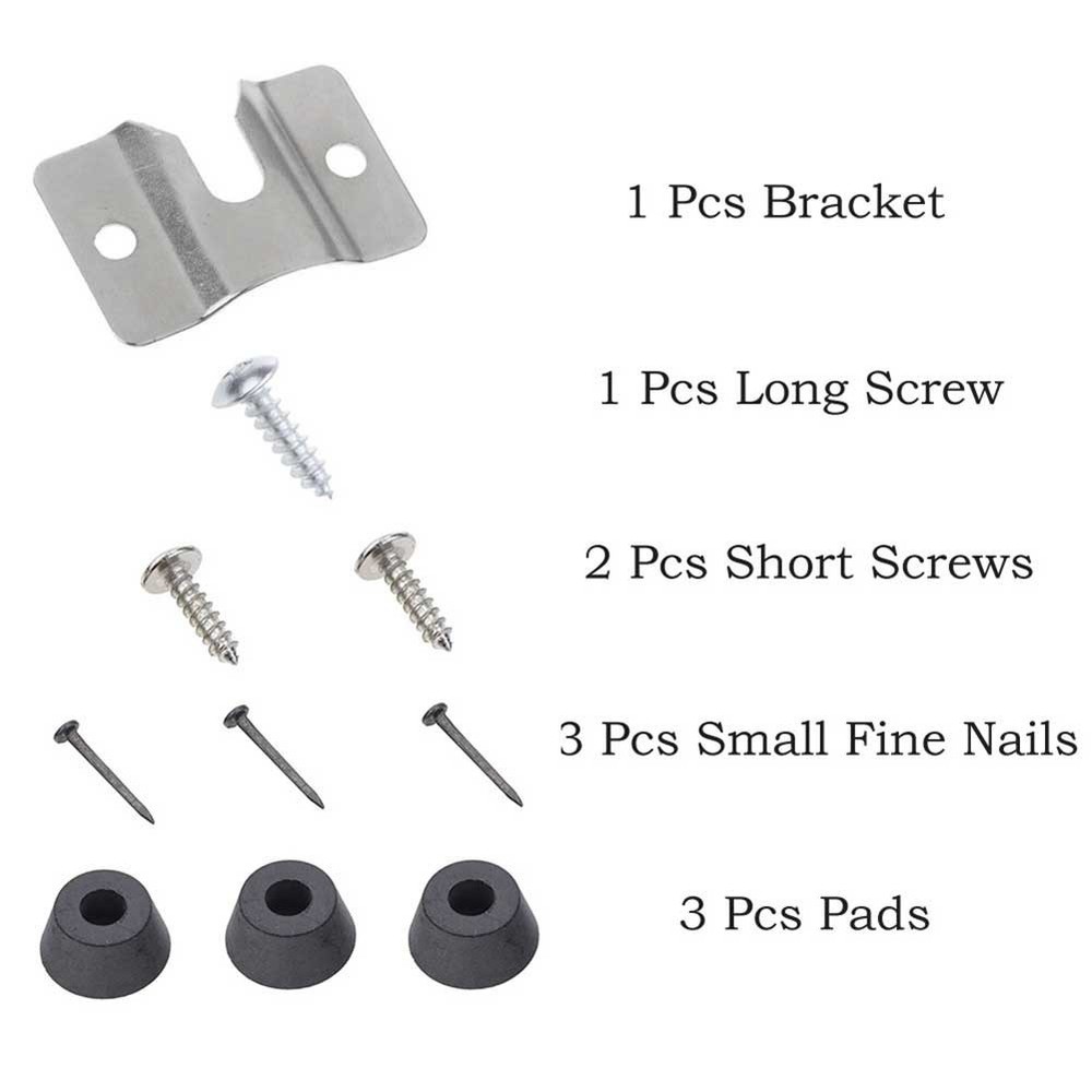 for Dartboard For Wall Mount Bracket Kit Steel Design for Stable Setup