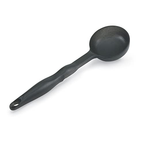 Vollrath Round Black Nylon 3 Oz. Solid Spoodle