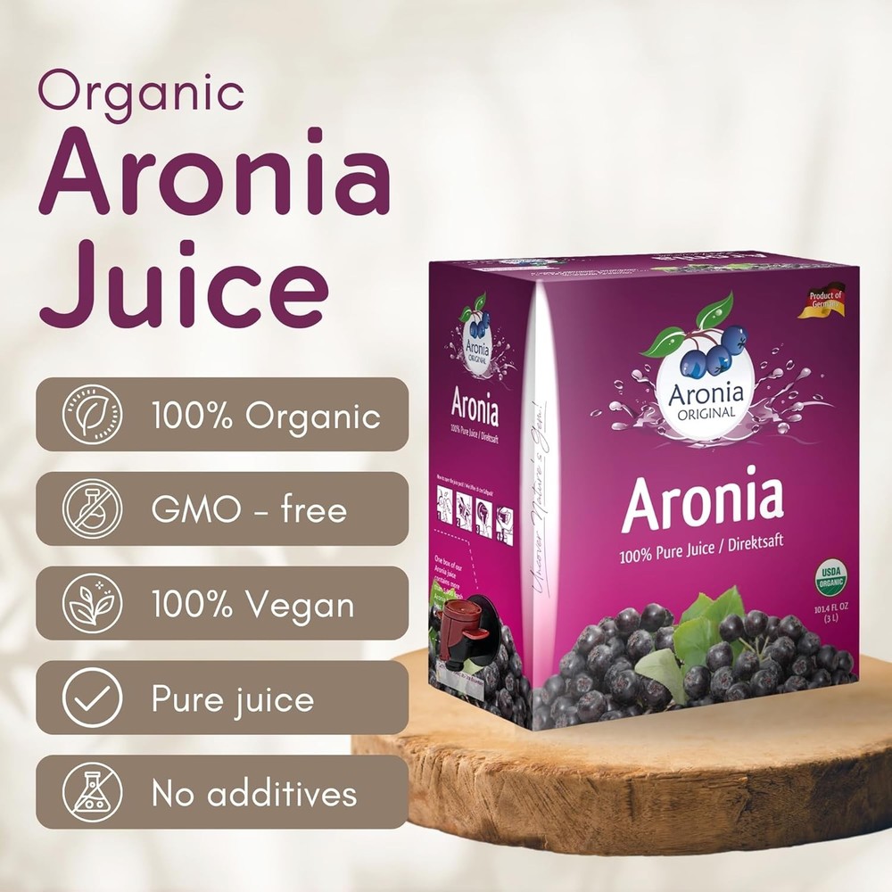 Aronia Fruit Juice - All Natural Ingredients