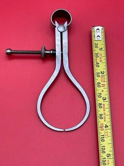 Starrett 75A-4 Fay Spring Type Outside Caliper, Solid Nut 4" IN STOCK