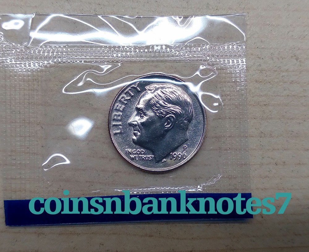 1996-D & P Roosevelt Dime BU Set