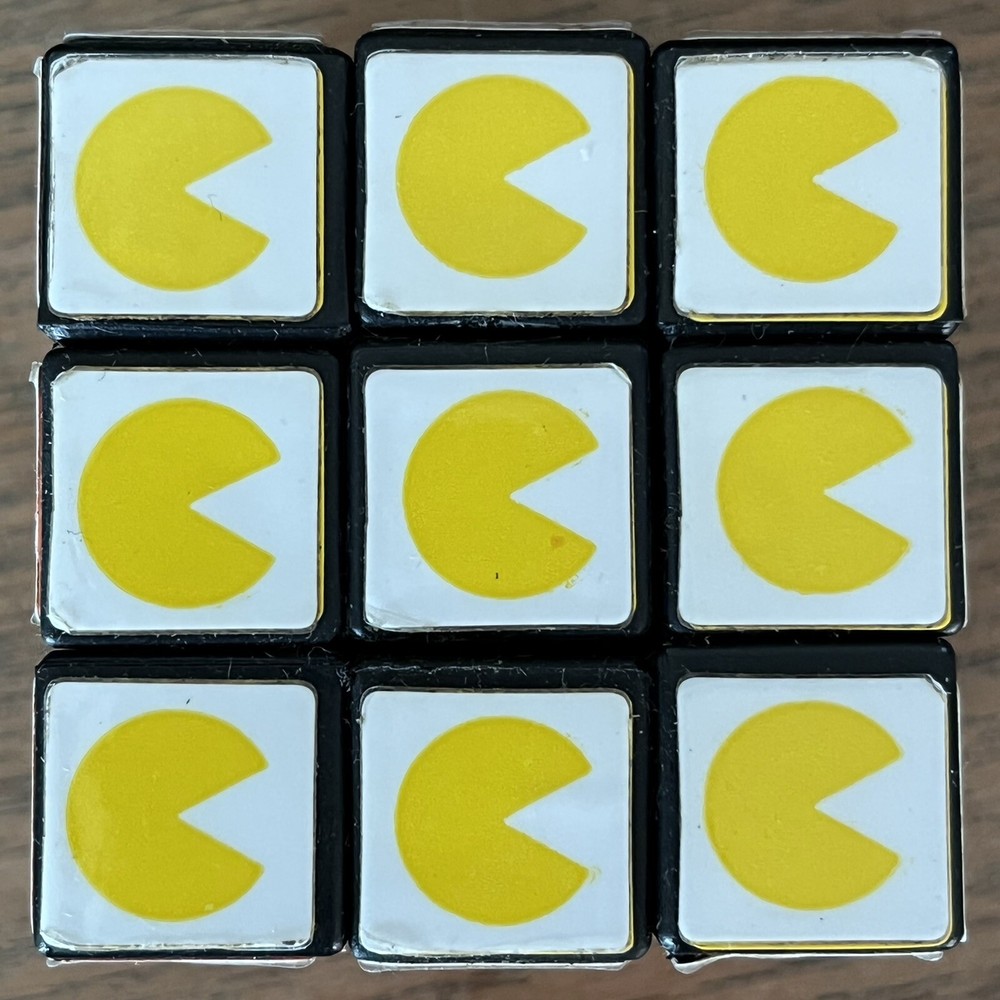 PAC-MAN RUBIK'S CUBE - VINTAGE and RARE