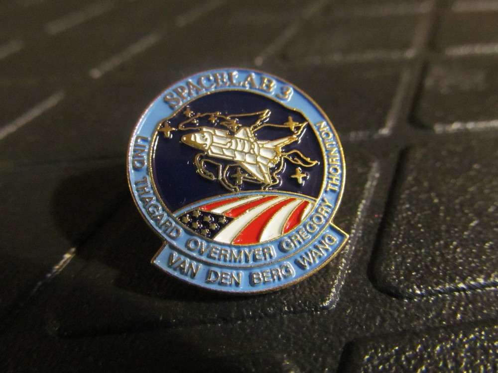 SPACE LAB 3  LAPEL PIN