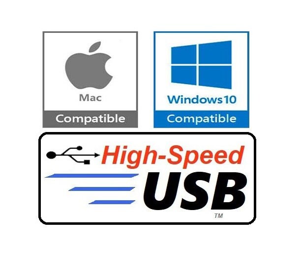 USB Data Cable For Dell USB DVD Drive-DW316. 6 Feet. SHIPS FAST!