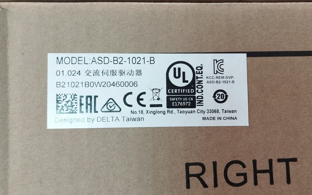 1PC NEW ASD-B2-1021-B ASD-B2-1521-B Delta Servo controller