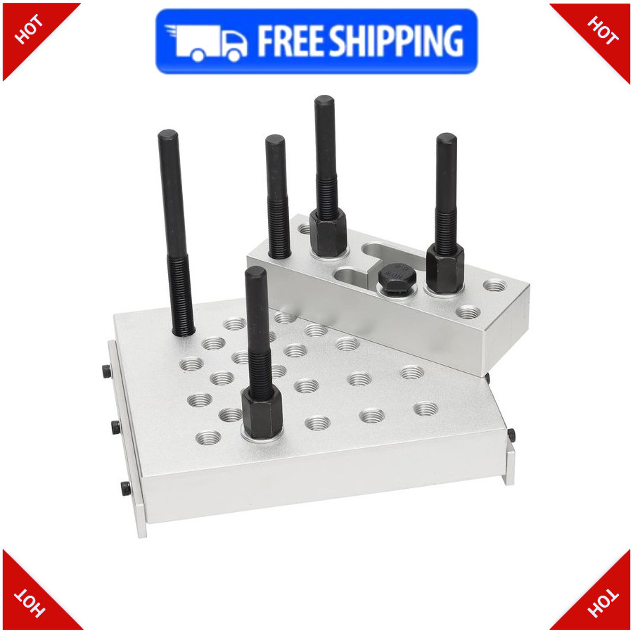 Universal Drill Press Support Block Plate Tool Kit 30 Ton Bearing Bushing