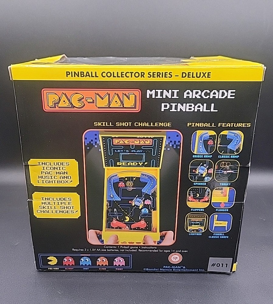 Pac-Man Mini Arcade Pinball Machine #11