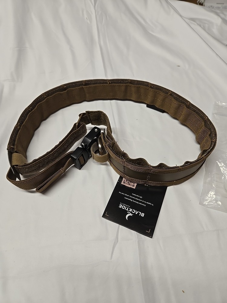Blacktide Tegris Battle belt Medium/Coyote tan