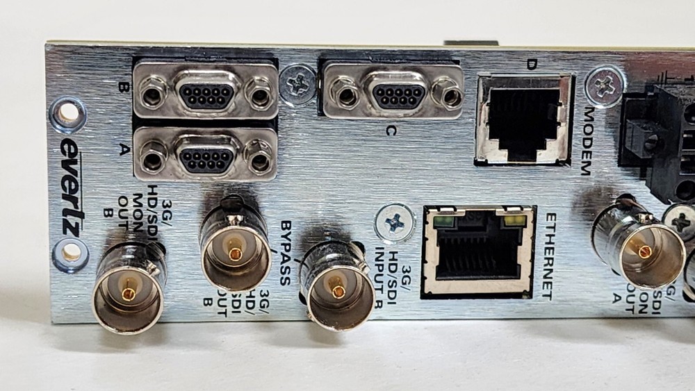 Evertz 7825CCE-3G Rear Plate Back Plane Backplane