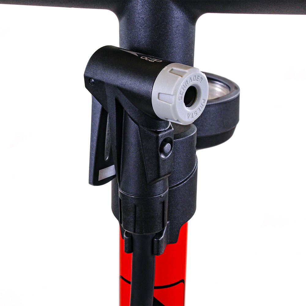 Serfas FP-T3 Air Force Tier Three Floop Pump Red