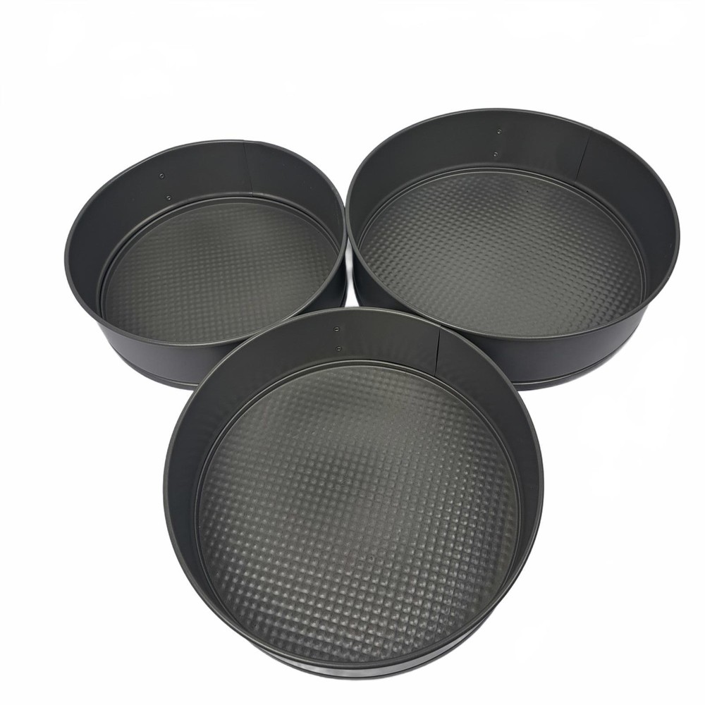 Select Edition 3 Piece Set Springform Cake Pan Set Brand New Dishwasher Safe