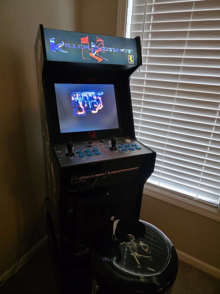 Arcade1up Killer Instinct Arcade Machine with Matching Stool