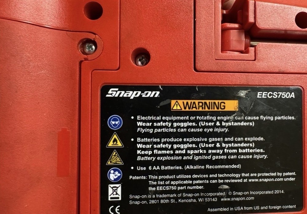 Snap On Tools Advanced Battery System Tester EECS750A Great Price !!