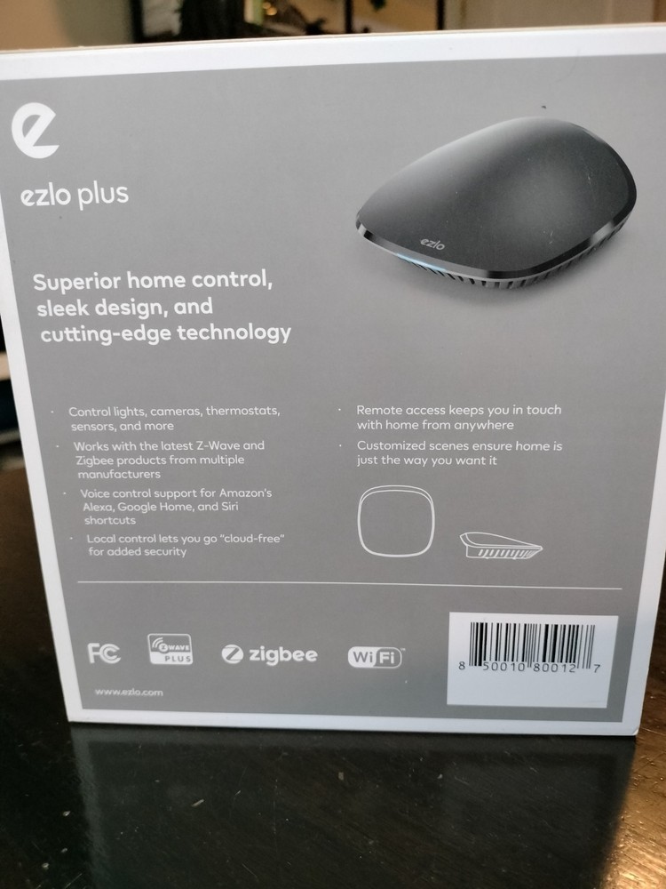 Ezlo Plus Controller | Z-wave Plus | Zigbee | Wi-Fi