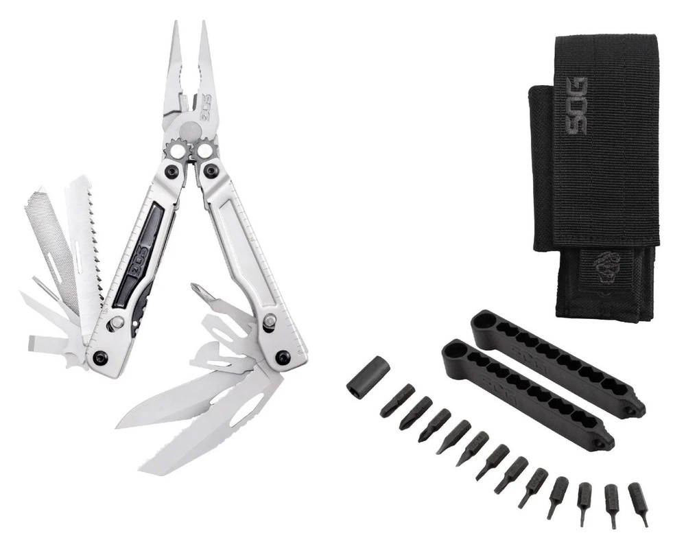 SOG PowerPlay Multi-Tool w/ Hex Bits & 2 Sheaths