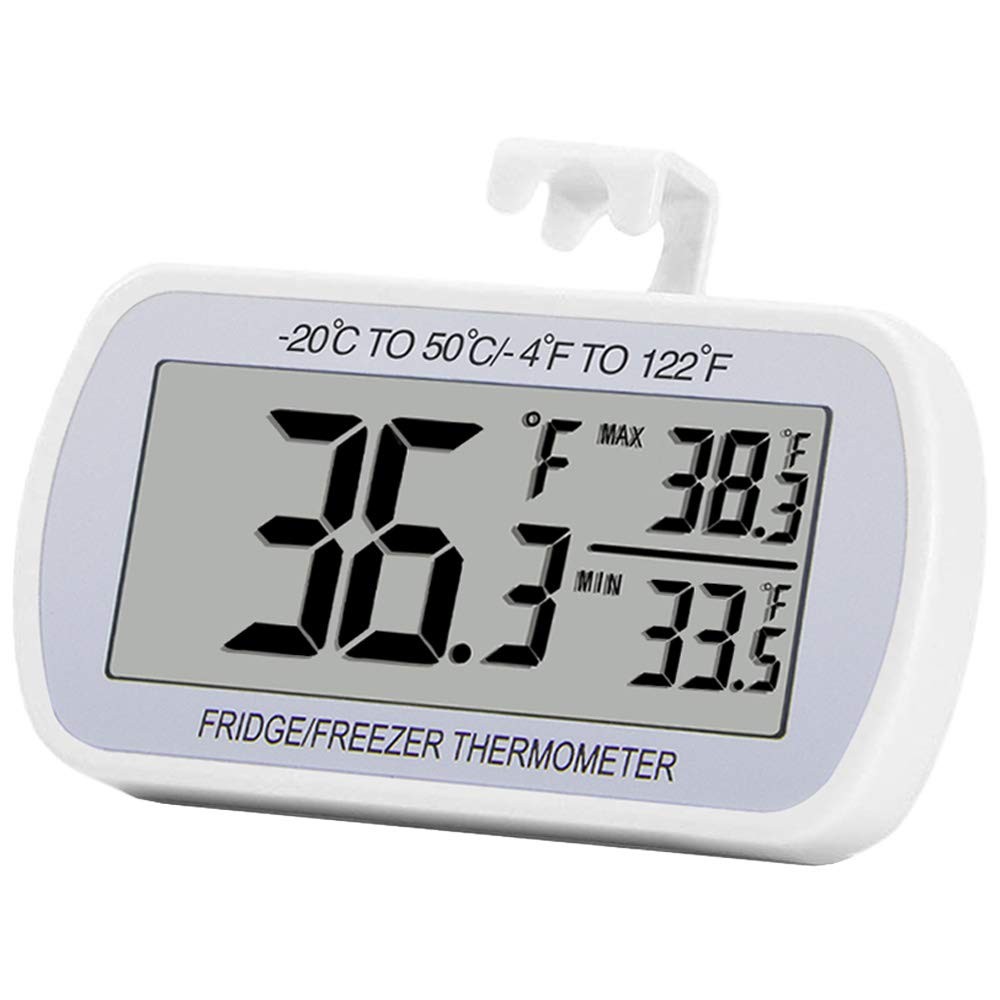 Refrigerator Thermometer Digital Fridge Freeze Room 1 PC
