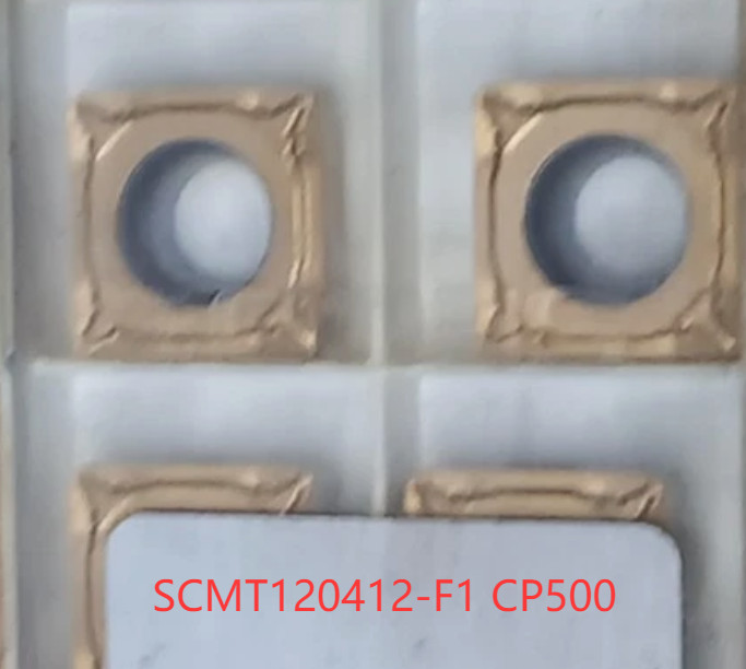 10 PCS  ORIGINAL  INSERTS     SCMT120412-F1 CP500