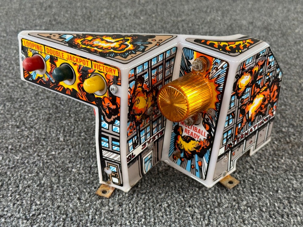 Data East Lethal Weapon 3 Pinball Machine Playfield Building Ramp Assembly