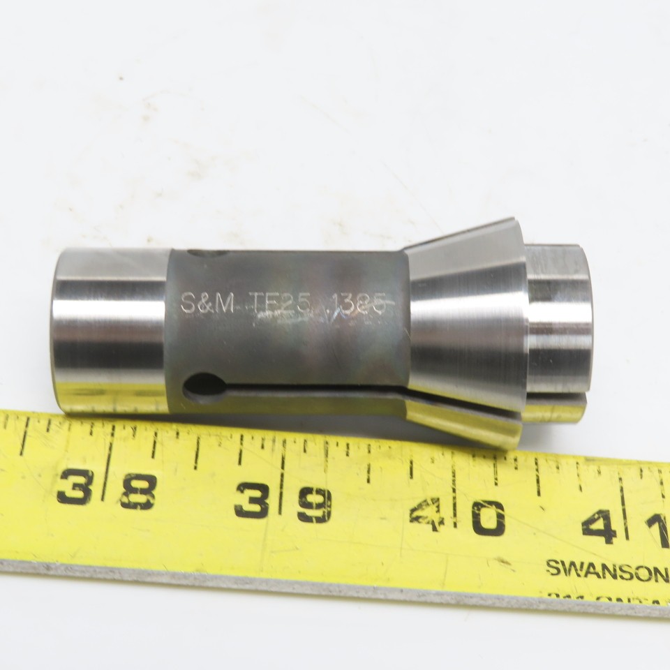 S & M TF25 Precision Smooth Collet .1385