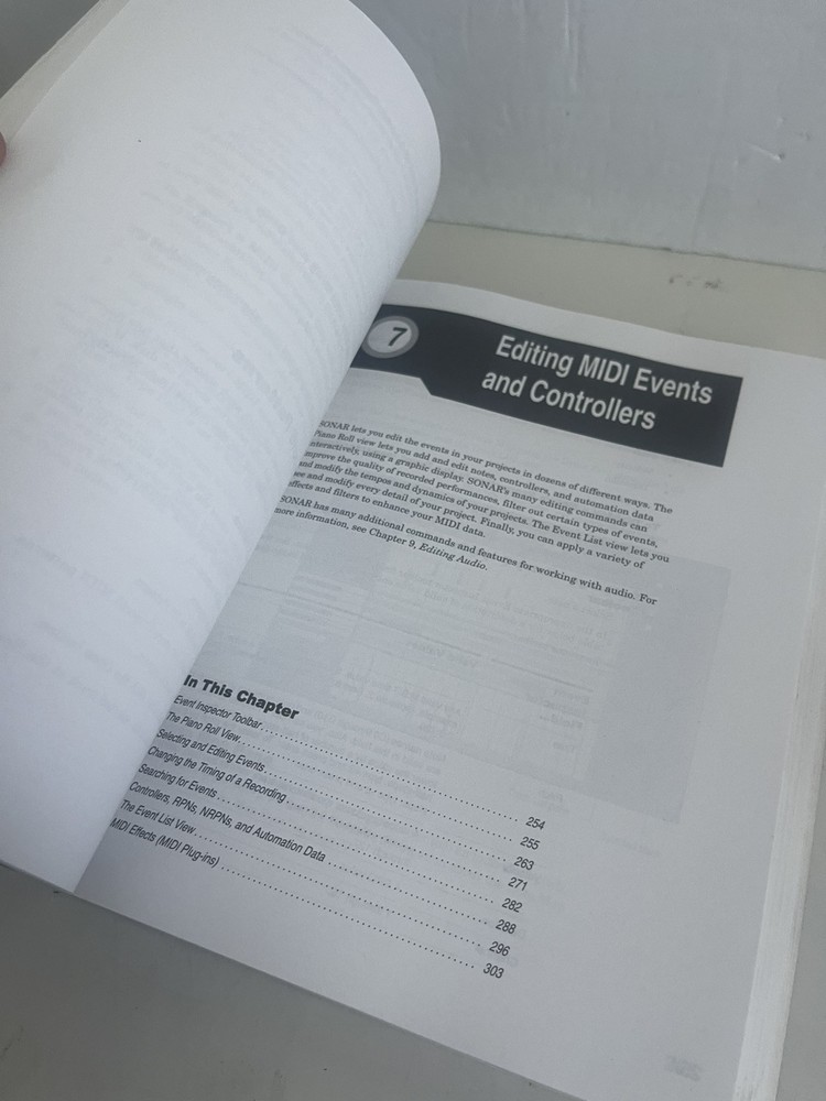 Sonar 3 User Guide Book Producer & Studio Edition Cakewalk Paperback