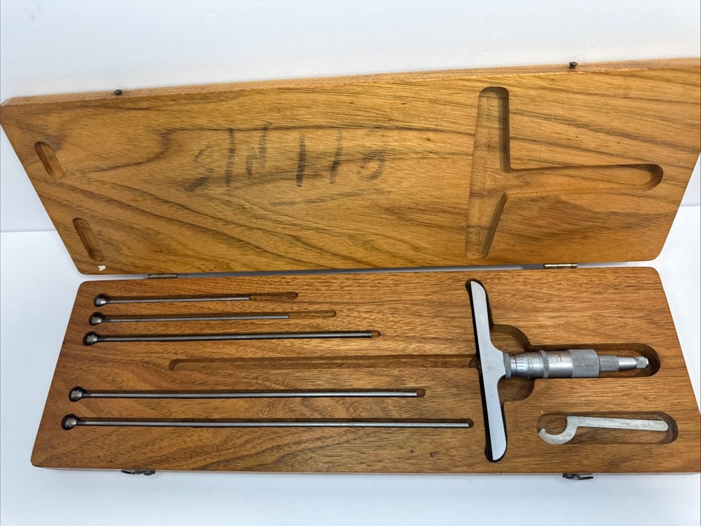 Scherr Tumico HTL# 118 Mechanical Depth Micrometer