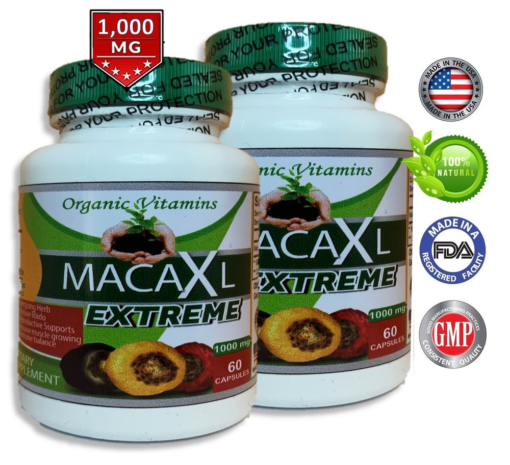 MACA ROOT 1000 MG POTENCY SUPPORT POWER ENERGY PILLS PERFORMANCE