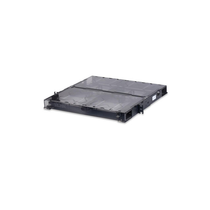 Belden ECX-01U 1U Patch Panel Housing Holds 2 ECX Adapter Frames or Cassettes