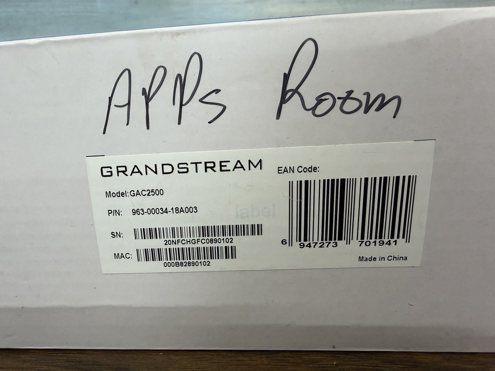 Grandstream GAC2500 Android Enterprise Conference Phone New