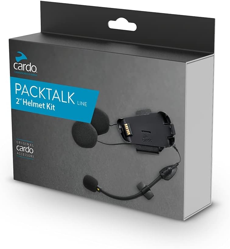 Cardo Packtalk Audio & Microphone Kit (Single Pack) - Will Not Fit Black