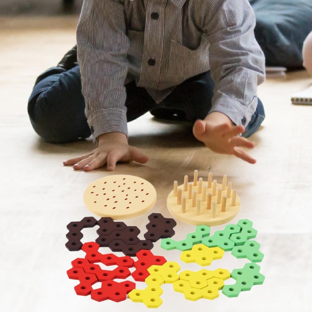 3D Puzzle Gift Set Learning Activities Shape Matching Puzzle