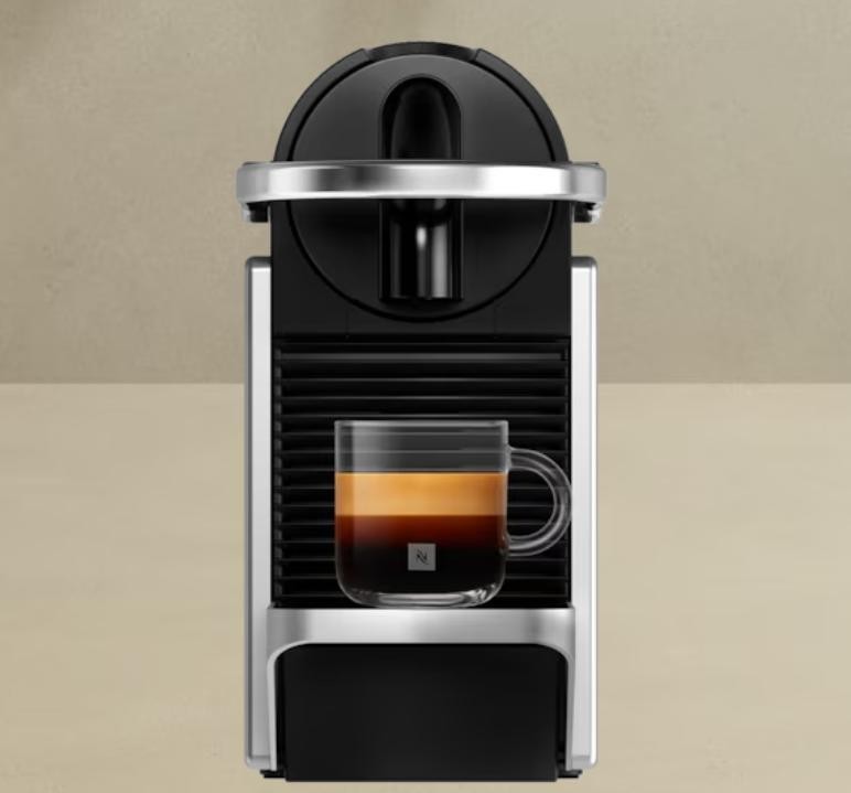 Nespresso Pixie Silver Redesign