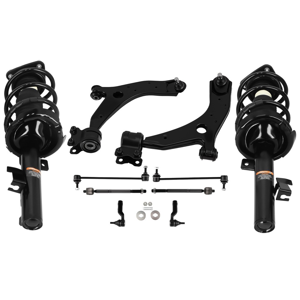 Front Struts w/Coil Spring Assembly For 2004-2013 Mazda 3 2006-2010 Mazda 5