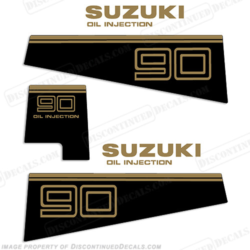 Fits Suzuki 90hp DT90 Decal Kit