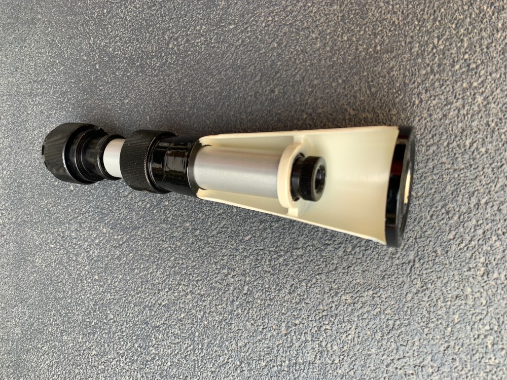 Vintage Soviet Microscope MPB-3 with Case & Manual