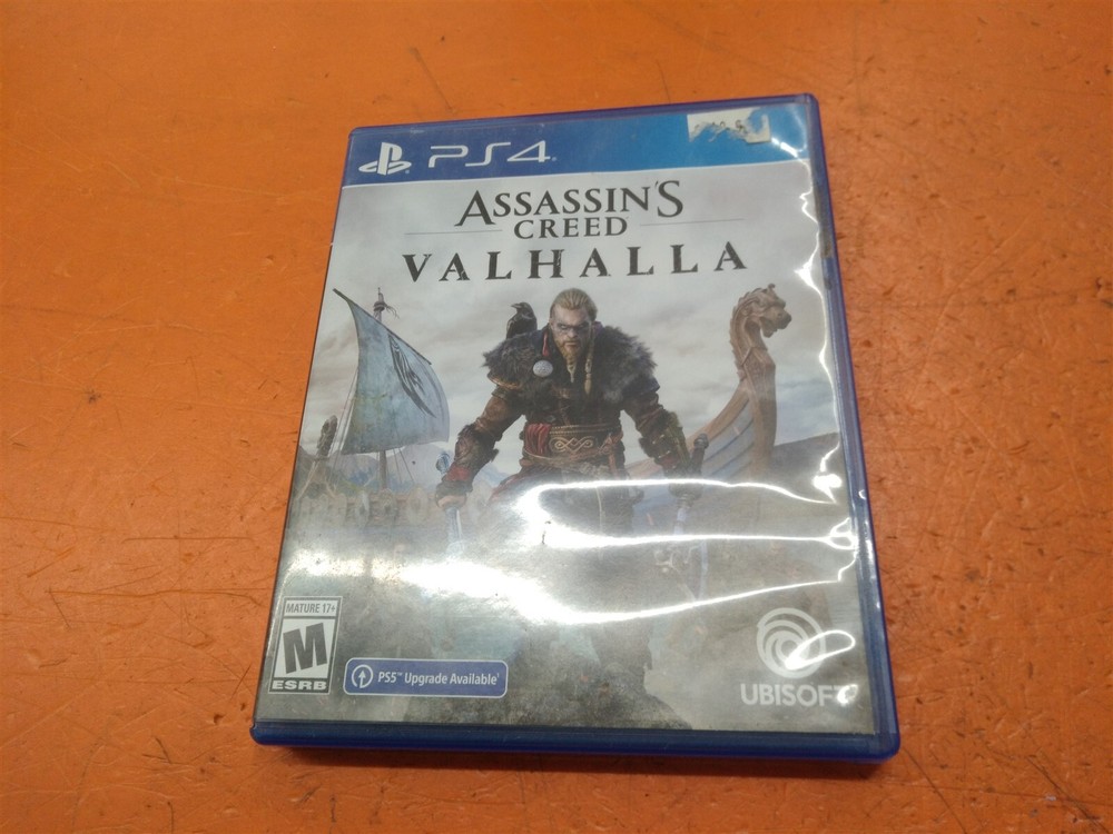 ⭐️⭐️⭐️⭐️⭐️ Assassin's Creed Valhalla Sony PlayStation 4 **Empty Case**