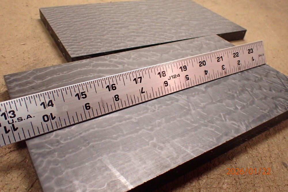 2 PIECES OF NYLATRON PLASTIC