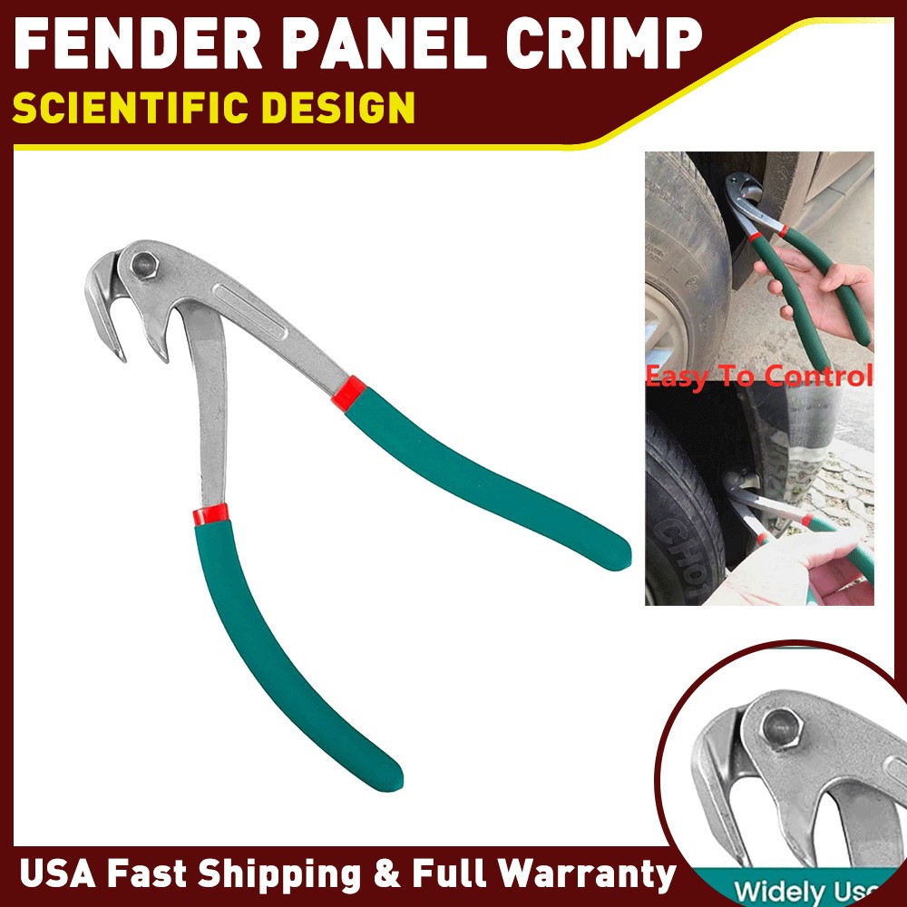 Fender Panel Edge Leaf Pliers Tool Auto Body Paintless Dent Repair Crimp Tools