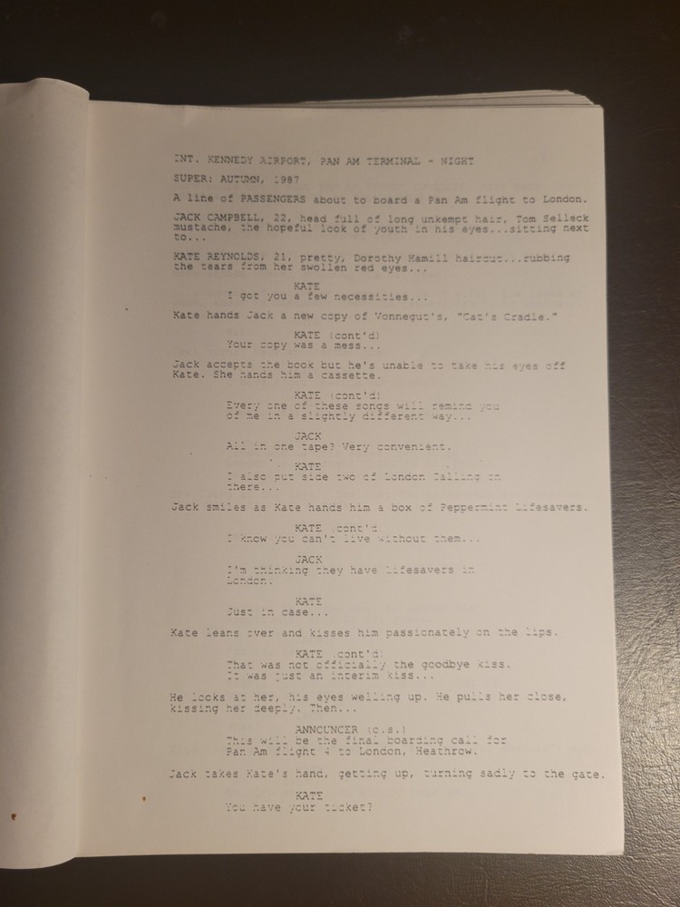 The Family Man (1999) Script -David Diamond & David Weissman Beacon Studio Draft