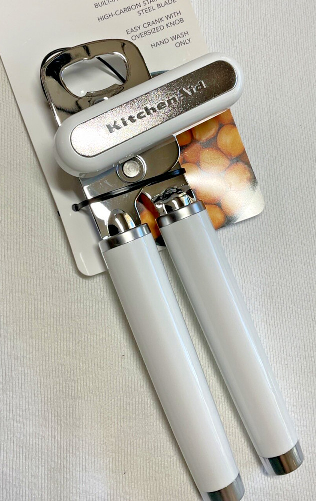 KITCHENAID MULTIFUNCTION CAN OPENER WHITE NIP