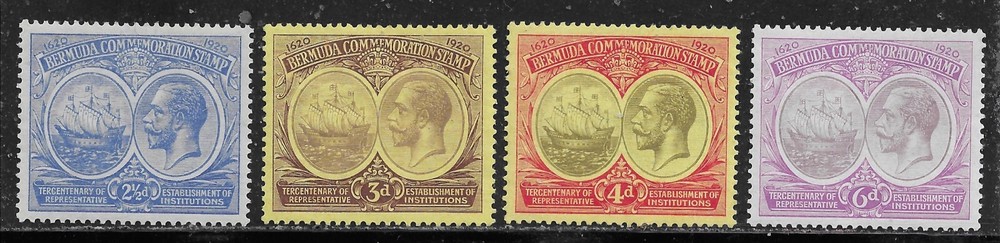 BERMUDA SC55-69 SG59-67 MINT LIGHTLY HINGED