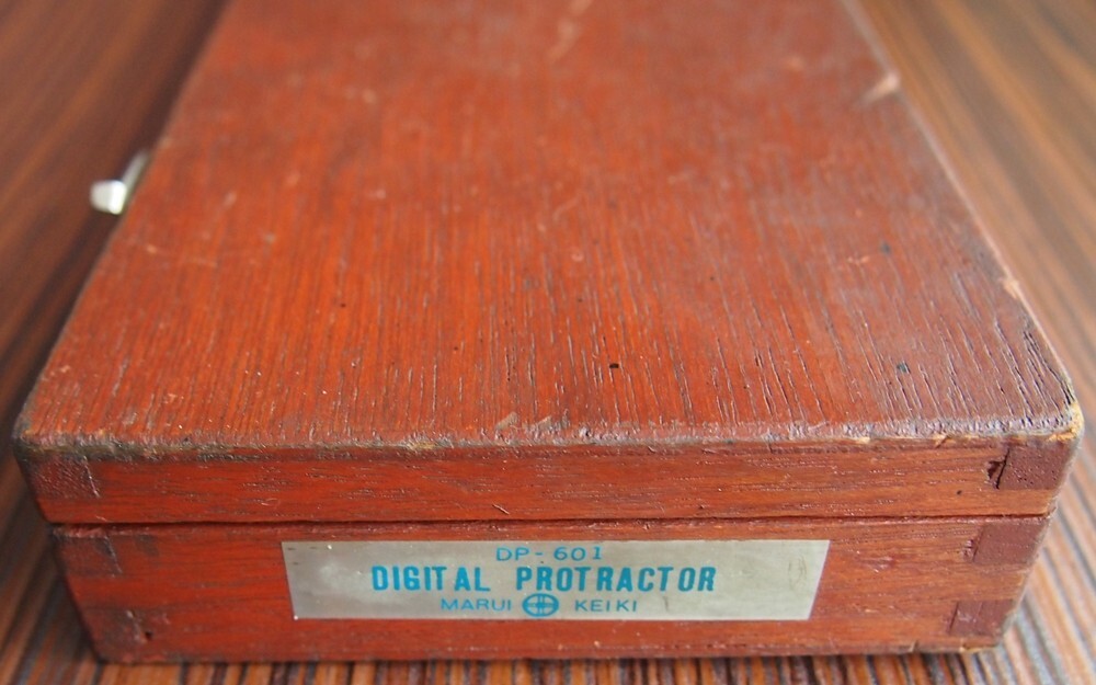 Marui Keiki Digital Protractor DP-601 1 DIV=5' Set